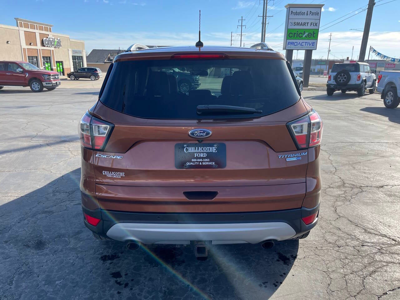 2017 Ford Escape Titanium AWD 4dr SUV