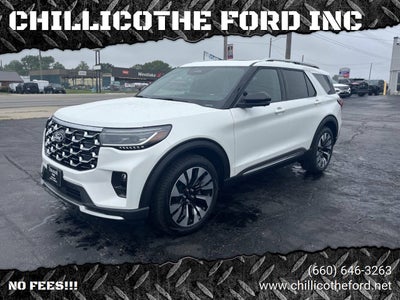 2027 Ford Explorer Platinum AWD 4dr SUV