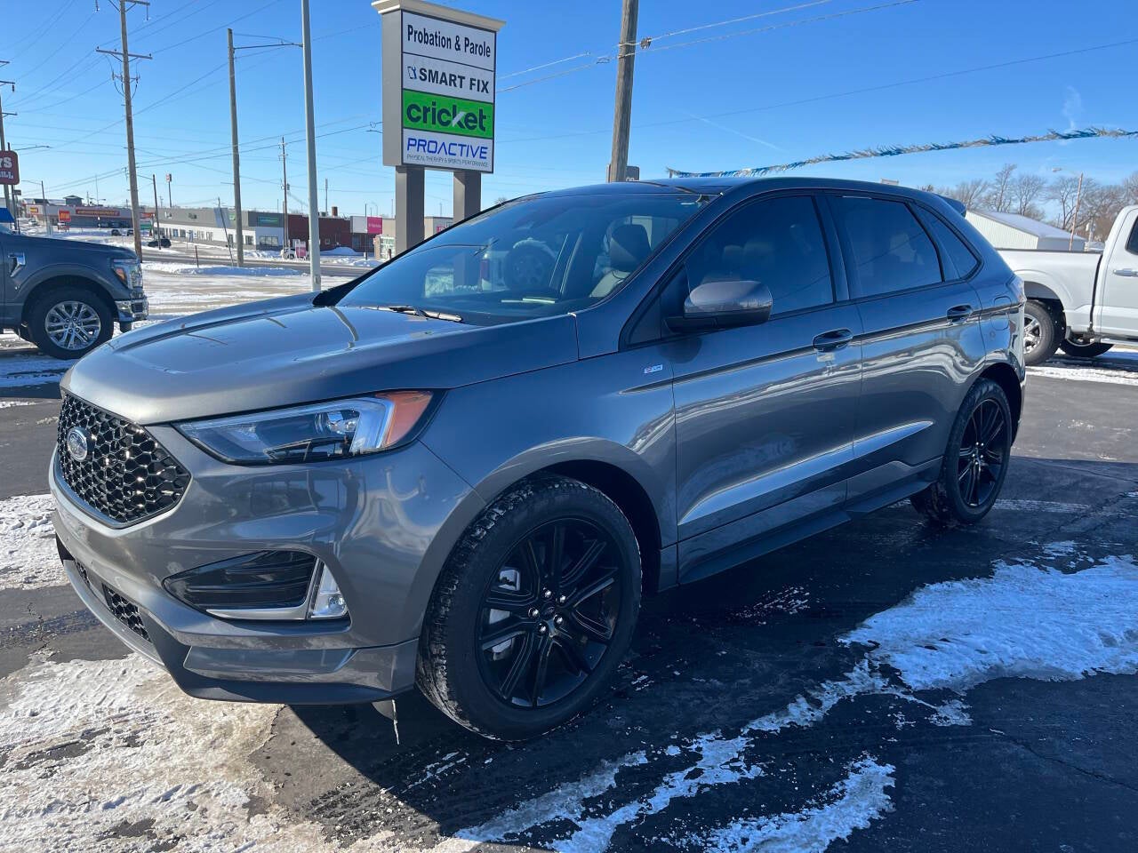 Used 2024 Ford Edge ST-Line with VIN 2FMPK4J9XRBA60291 for sale in Kansas City
